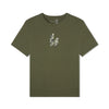 Camo Icon HY-Blend Crew Tee Olive Green - Featured Image