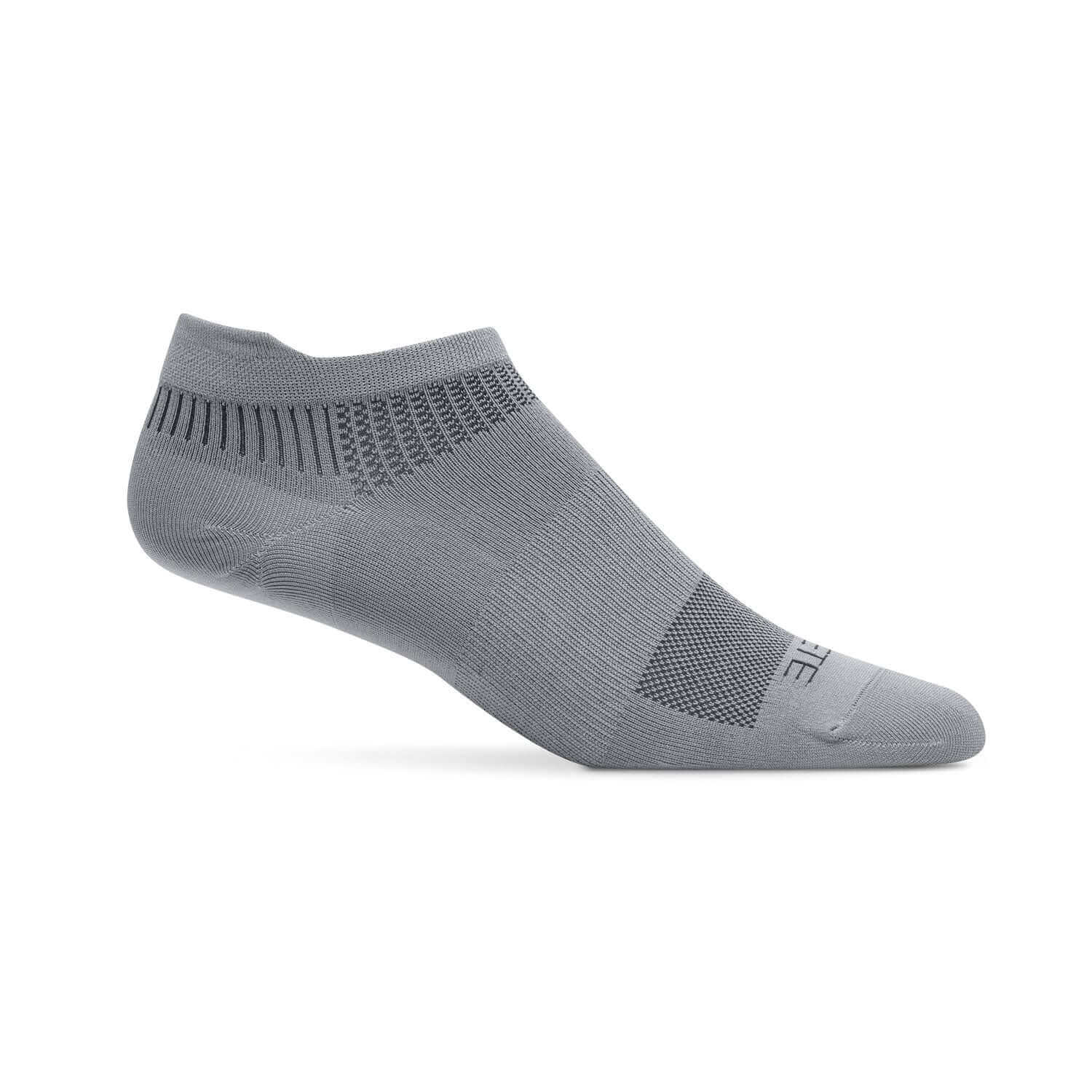 HYLETE Lightweight Run Sock Cool Gray Black | HYLETE