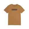 Block Logo HY-Blend Crew Tee Tan - Featured Image