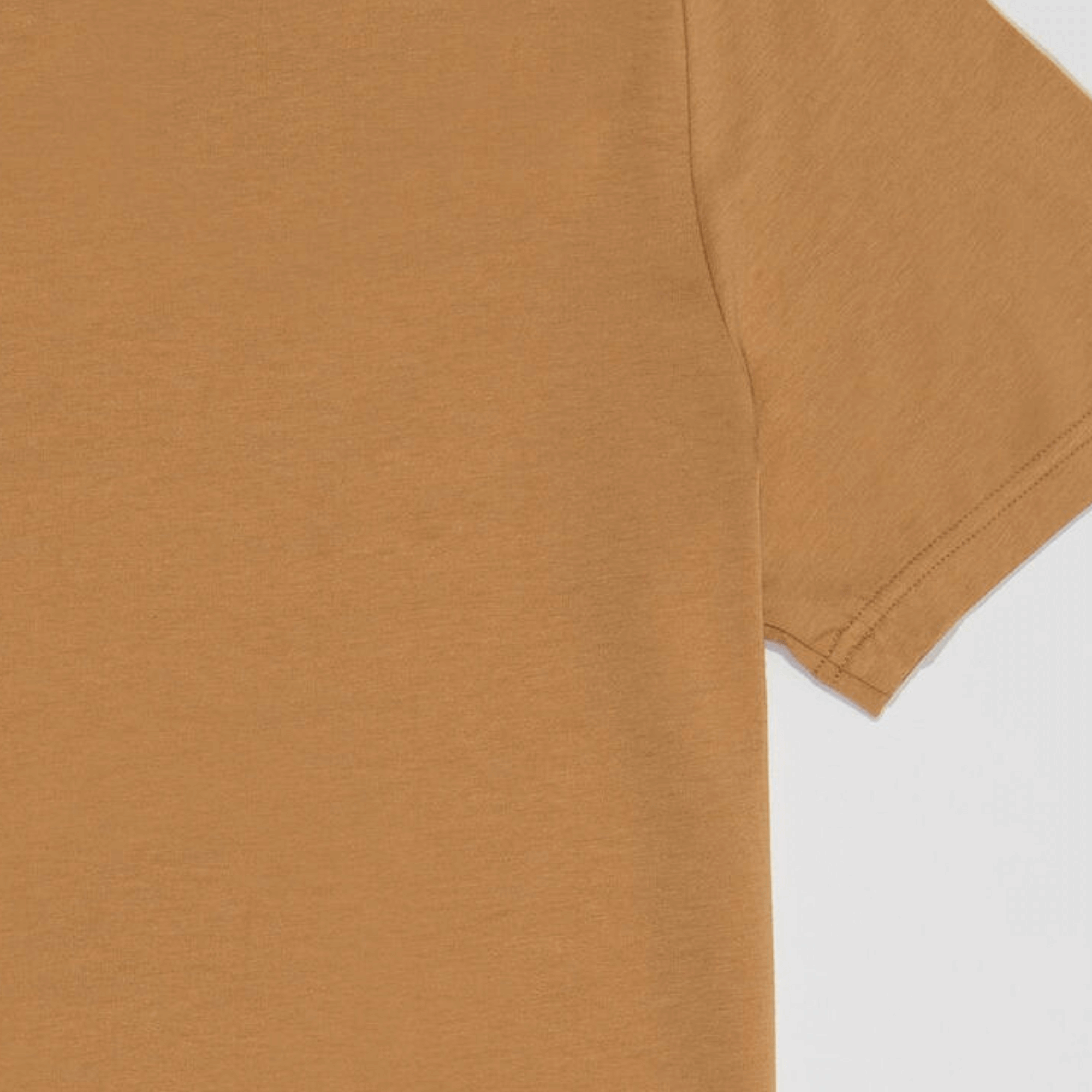 Camo Icon HY-Blend Crew Tee in Tan, showcasing premium organic cotton fabric for versatility and high-performance comfort.