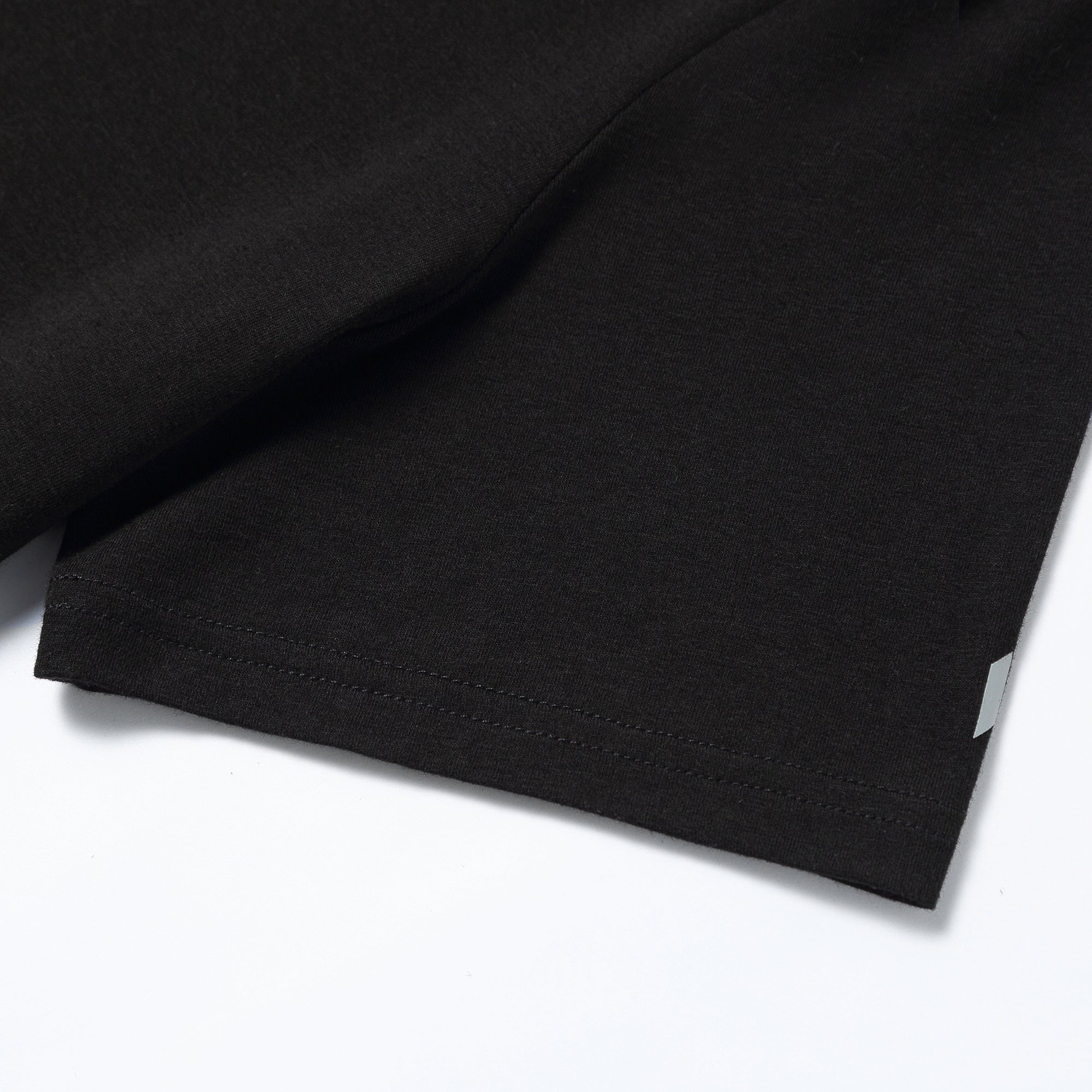 Minimalist HY-Blend Crew Tee Black
