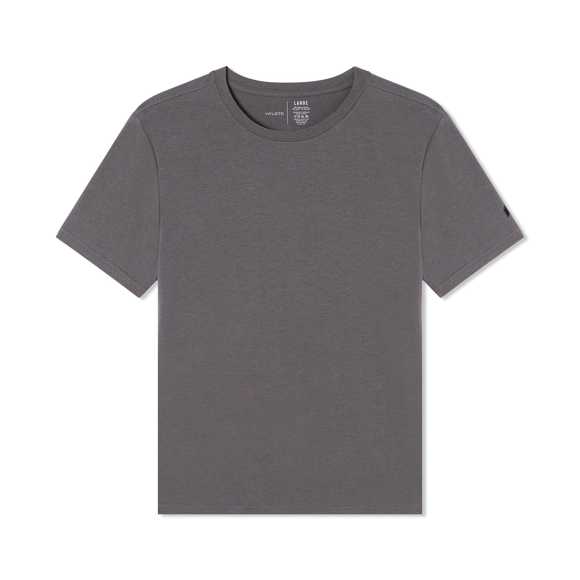 Minimalist HY-Blend Crew Tee Gull Gray