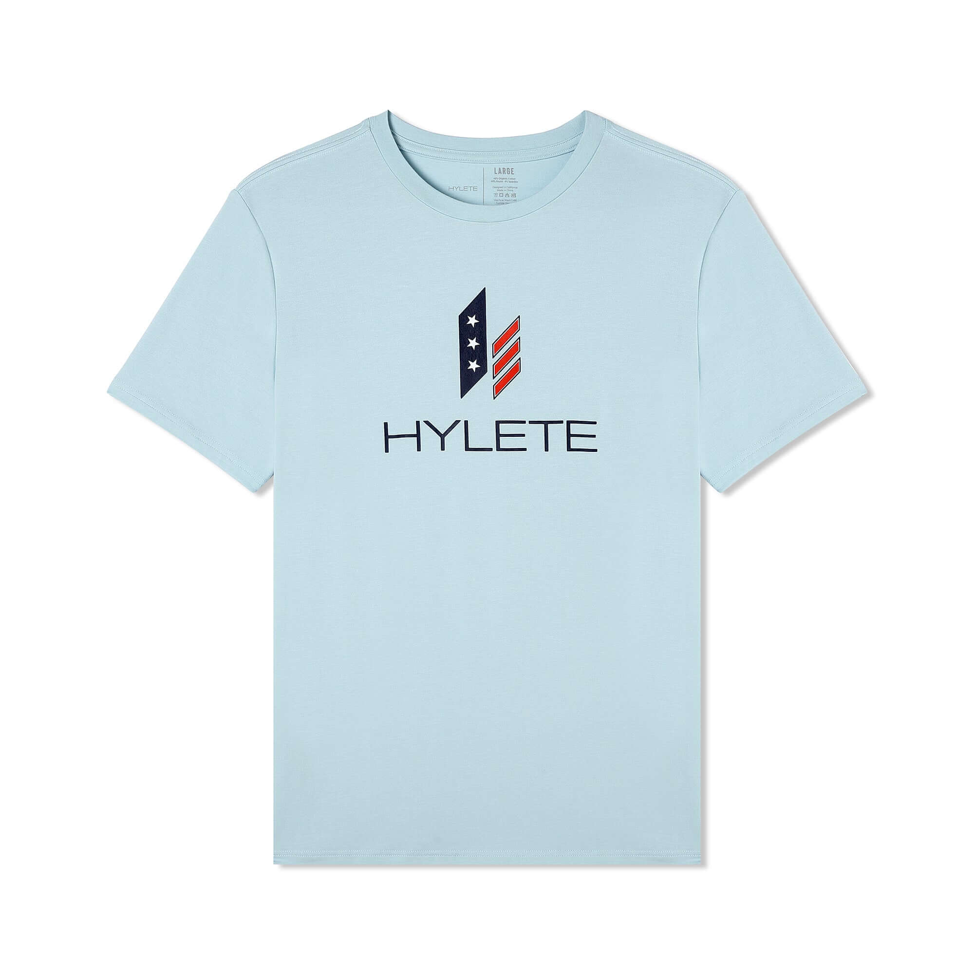 One Peak HY-Blend Crew Tee Sky Blue