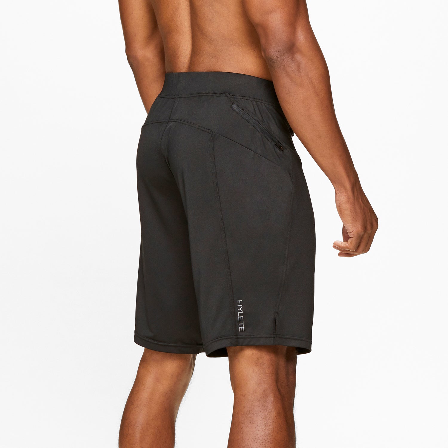 Helix III Short Black for men, showcasing durable fabric and generous cut for optimal movement during workouts.