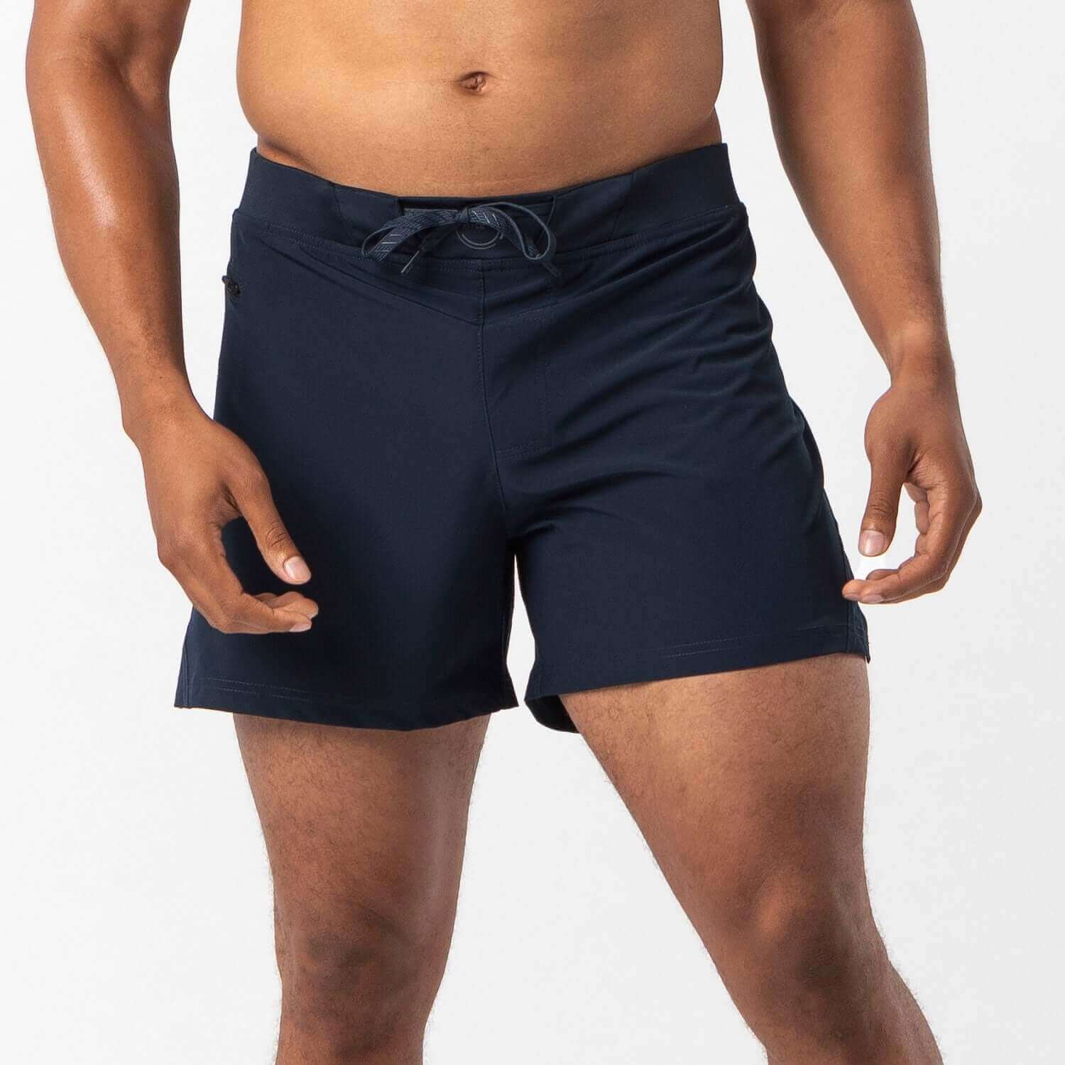 Incline Lined Short Navy | HYLETE