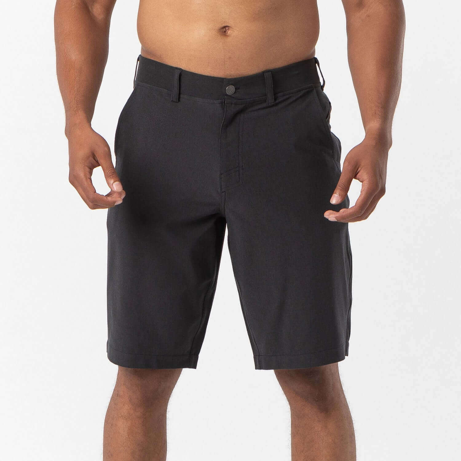 Levo Short Heather Black | HYLETE