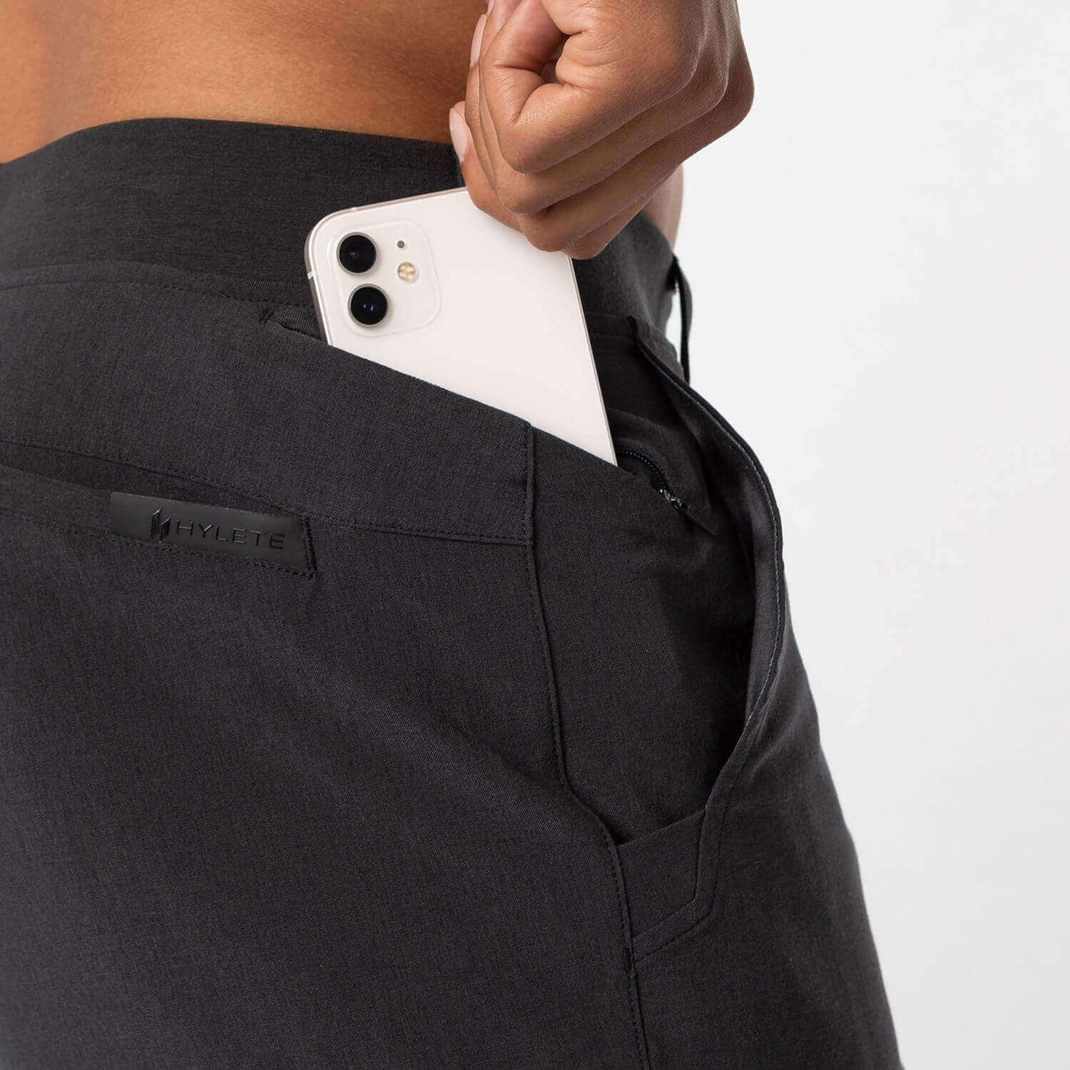 Levo Short Heather Black | HYLETE