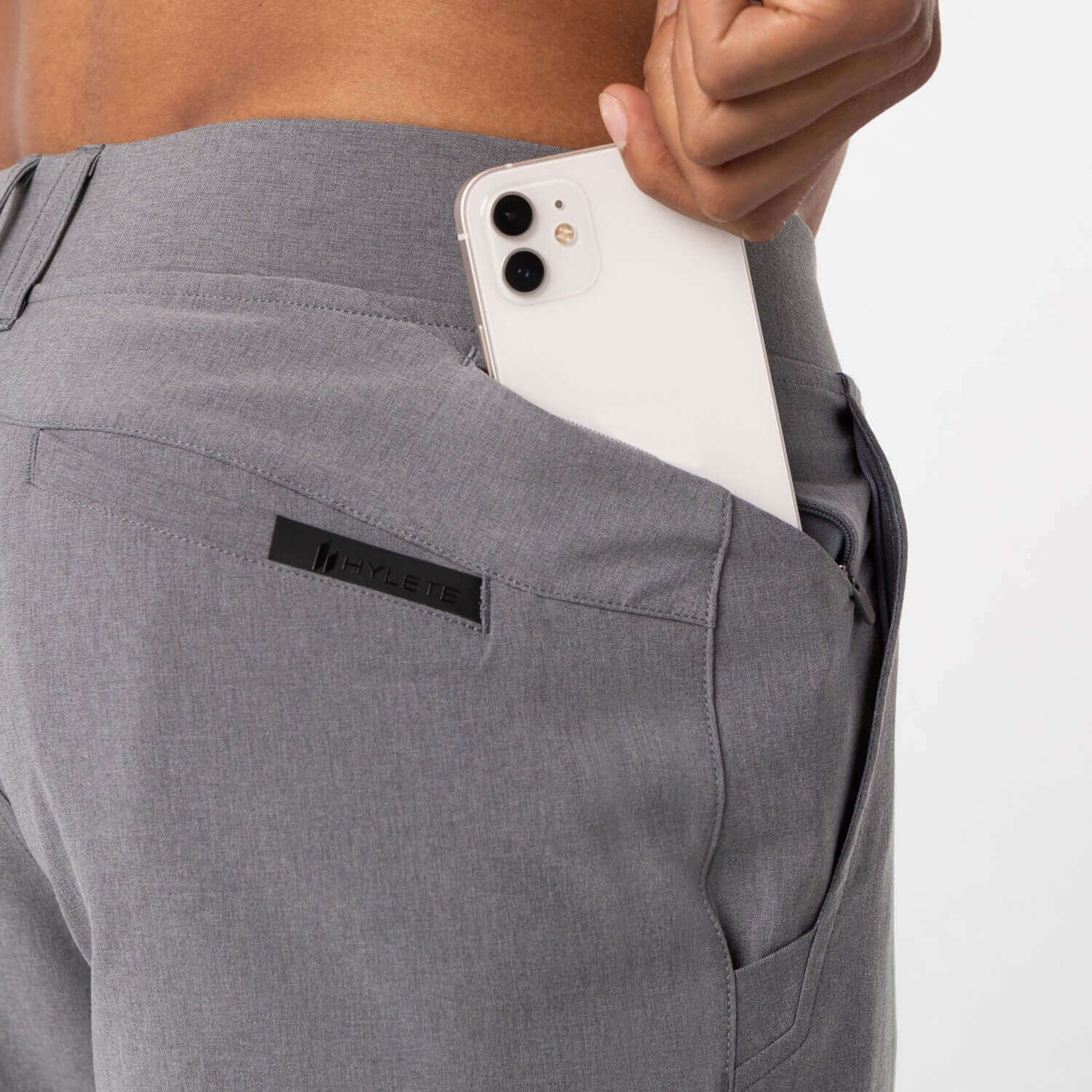 Levo Short Heather Cool Gray | HYLETE