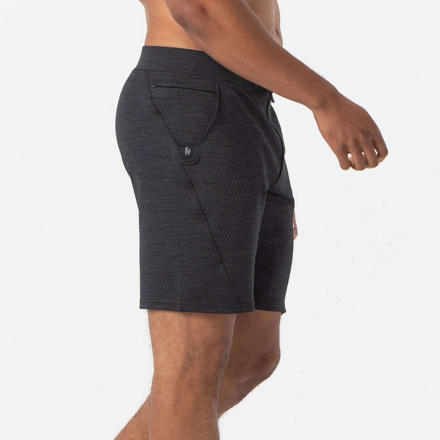 Recline Short Heather Black | HYLETE