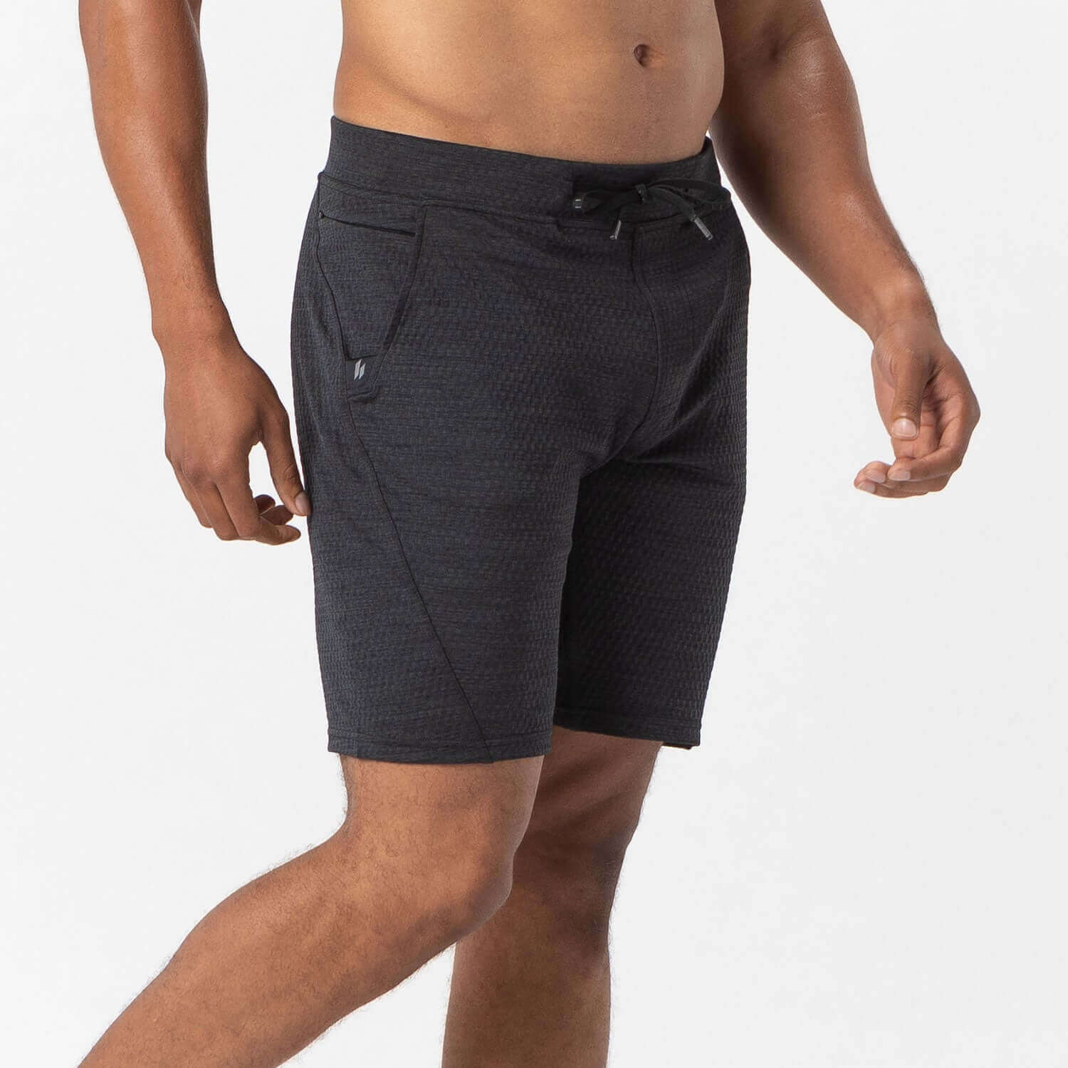 Recline Short Heather Black | HYLETE
