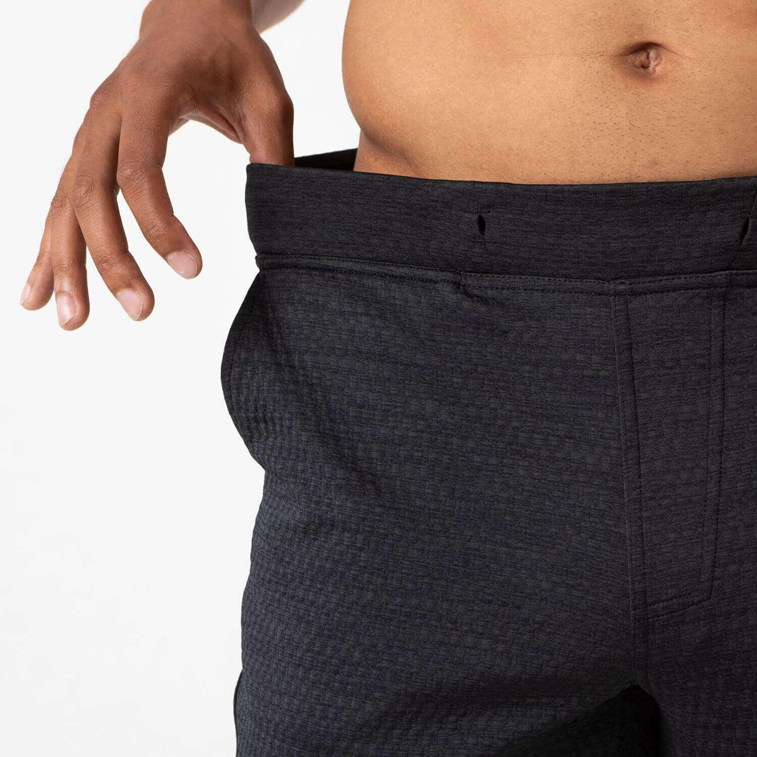 Recline Short Heather Black | HYLETE