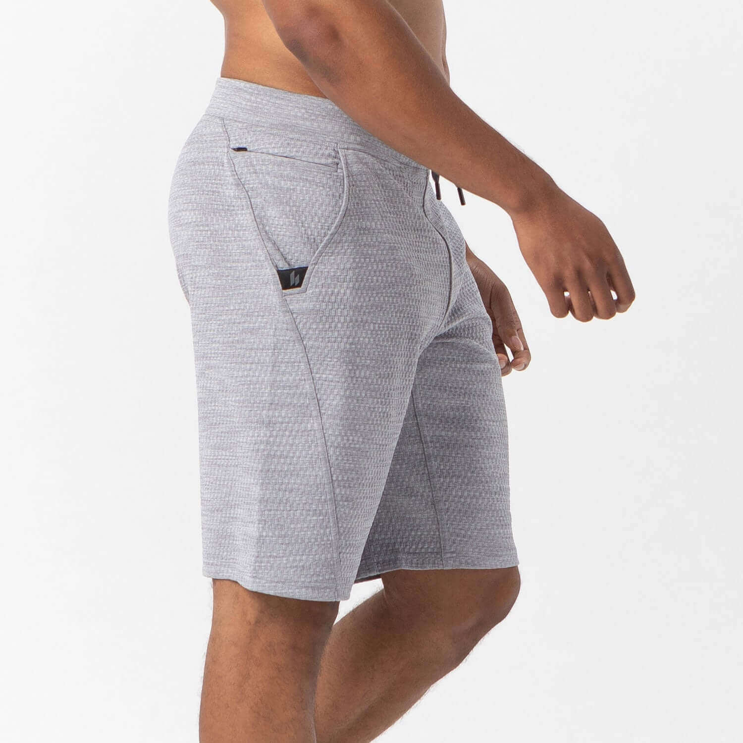 Recline Short Heather Cool Gray | HYLETE