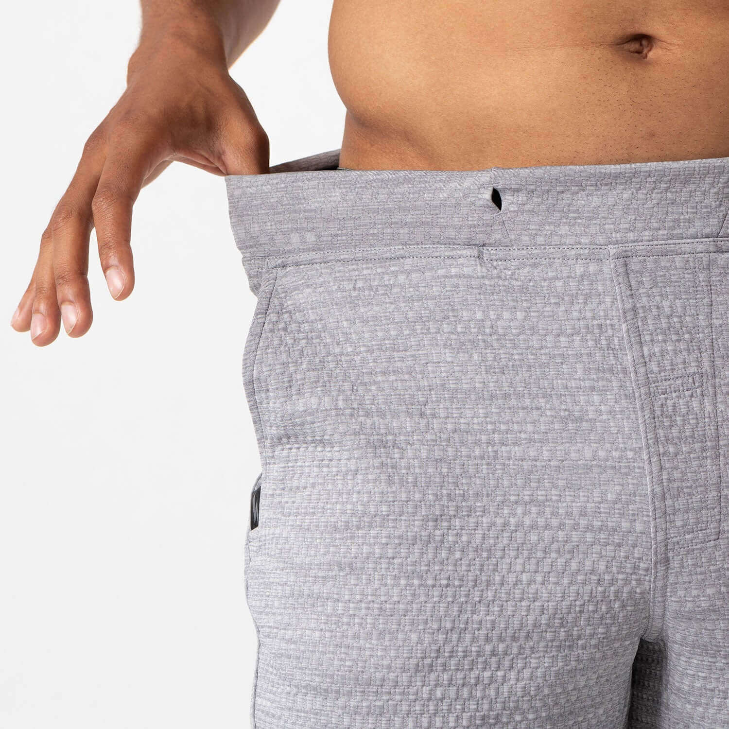 Recline Short Heather Cool Gray | HYLETE