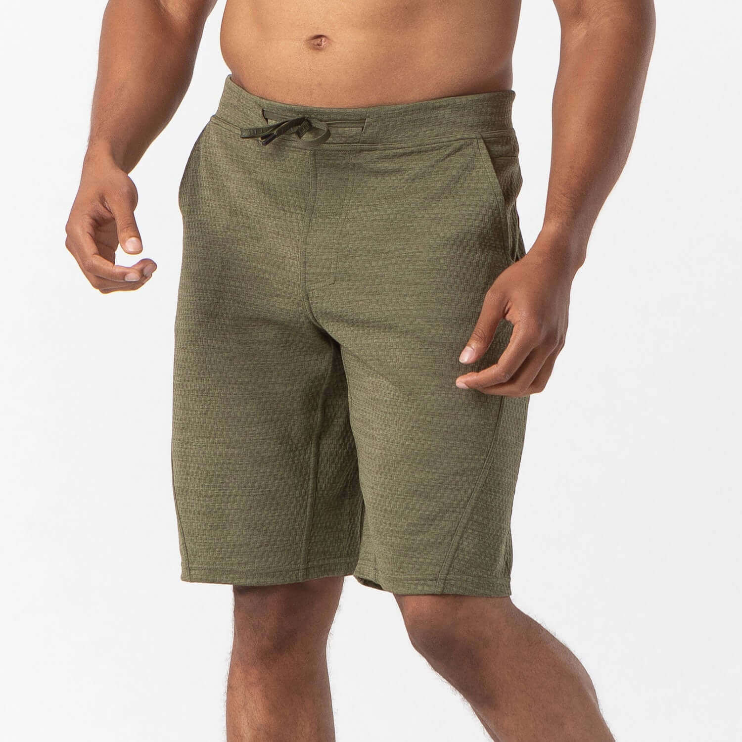 Recline Short Heather Olive | HYLETE