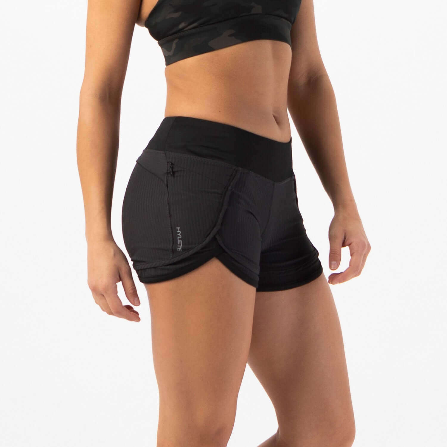 Iris Lined Short Black | HYLETE
